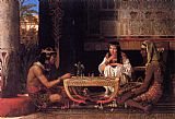 Egyptian Chess Players by Sir Lawrence Alma-Tadema